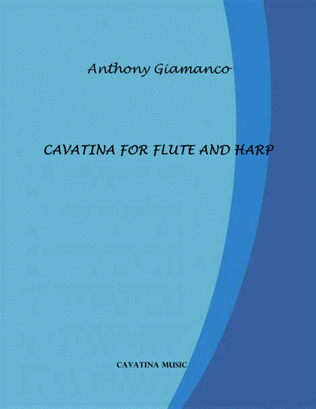 CAVATINA FOR FLUTE AND HARP