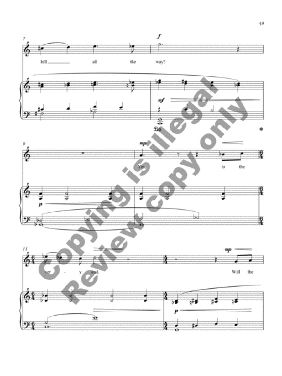 Christina's World Soprano Voice scores gallery preview page 40