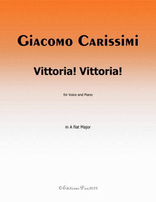 Vittoria! Vittoria! by Carissimi, in A flat Major