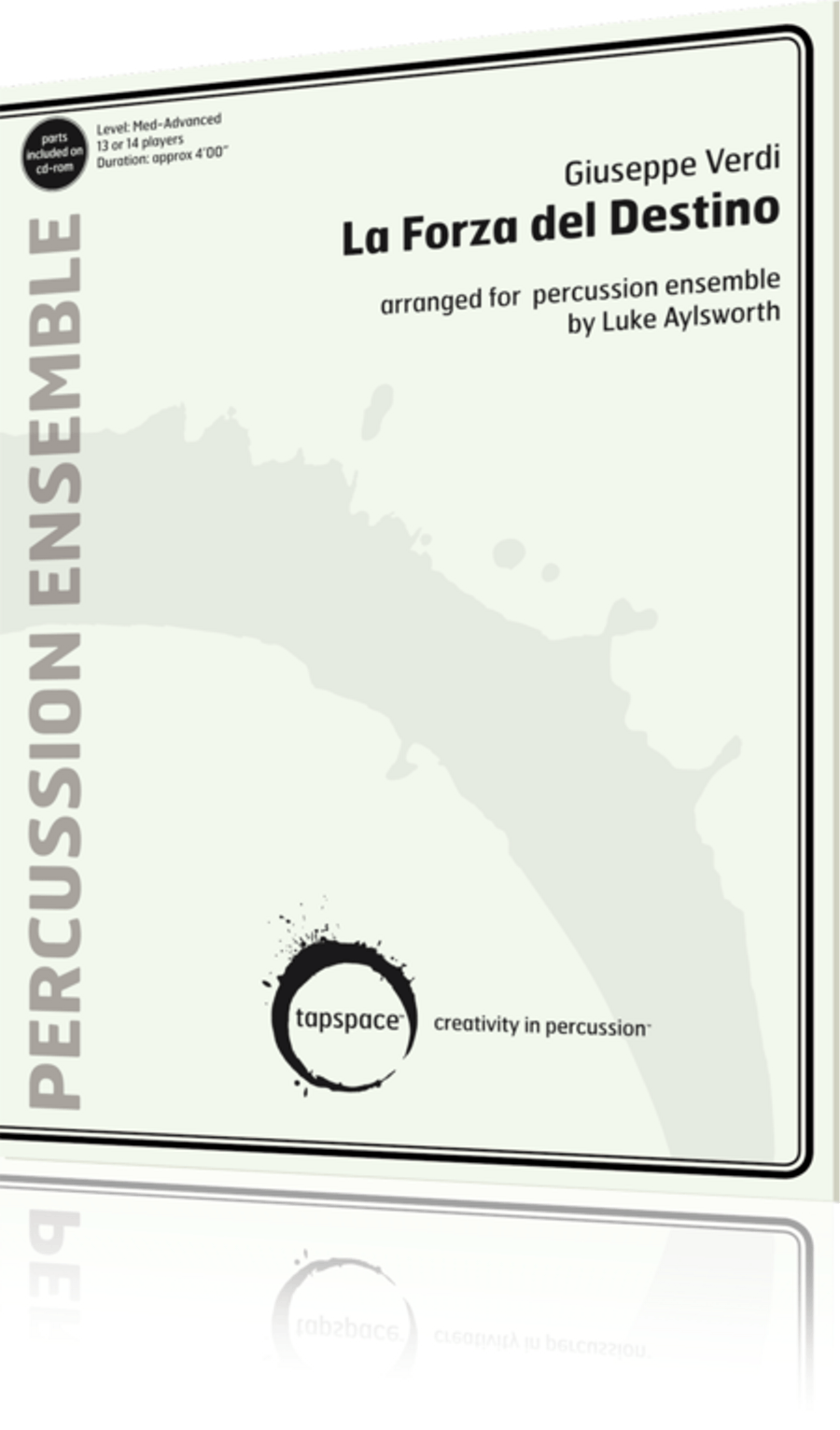 La Forza del Destino Percussion Ensemble scores gallery preview page 1