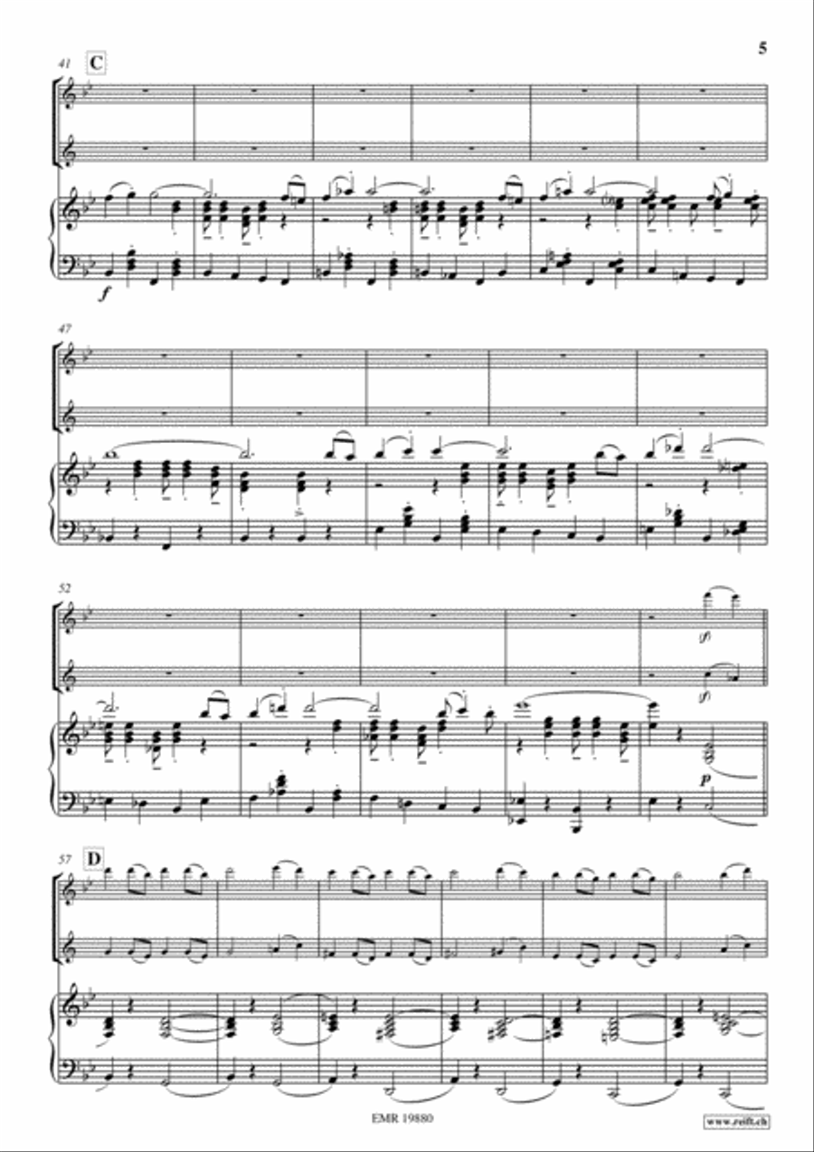 Gershwin Fantasy Woodwind Ensemble scores gallery preview page 6