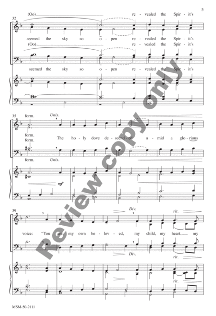 Down Galilee's Slow Roadways 4-Part scores gallery preview page 11