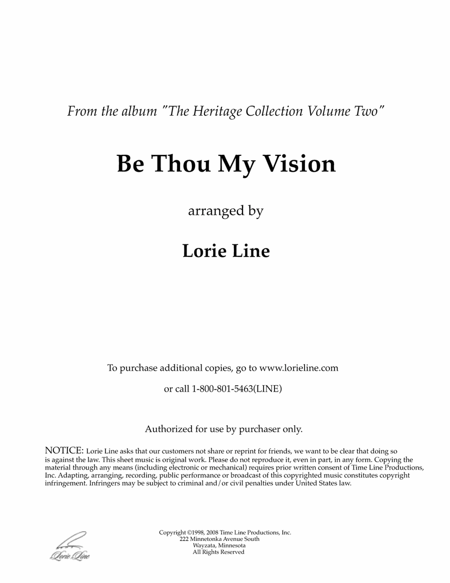 Be Thou My Vision Piano Solo scores gallery preview page 1