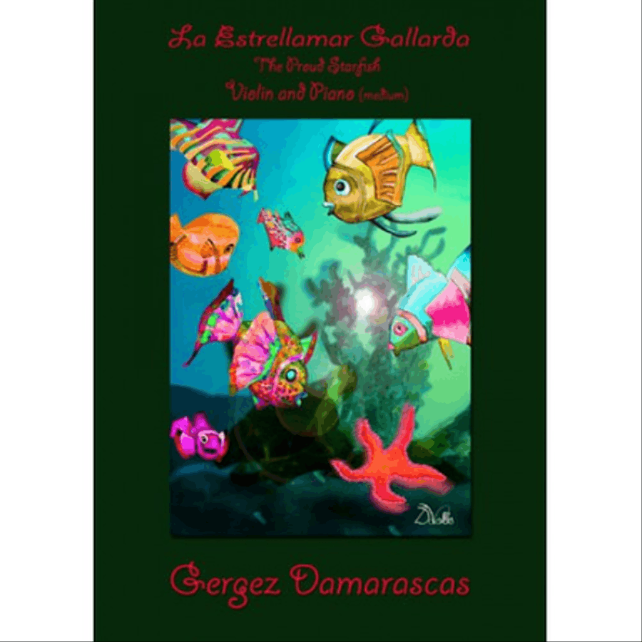 La Estrellamar Gallarda / The Proud Starfish for violin Violin Solo scores gallery preview page 1