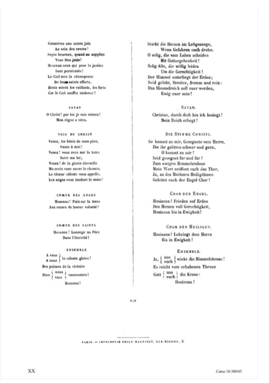 Les Beatitudes Choir scores gallery preview page 21