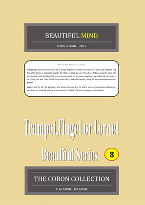 No.8 Beautiful Mind (Trumpet, Flugel or Cornet)