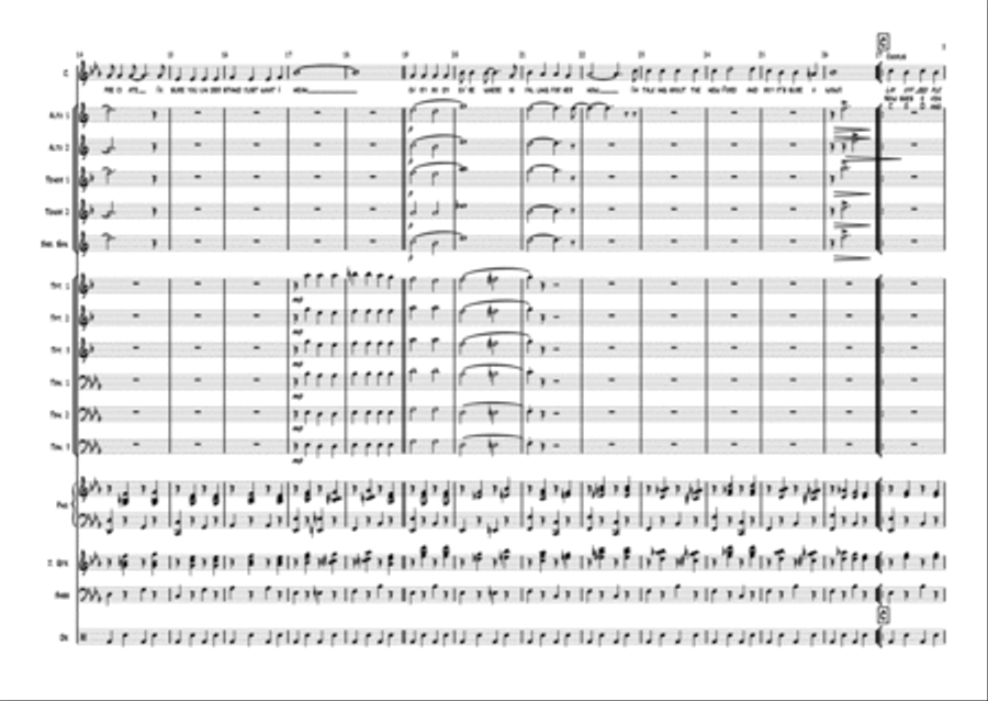 Henry's made a lady out of Lizzia Jazz Ensemble scores gallery preview page 3