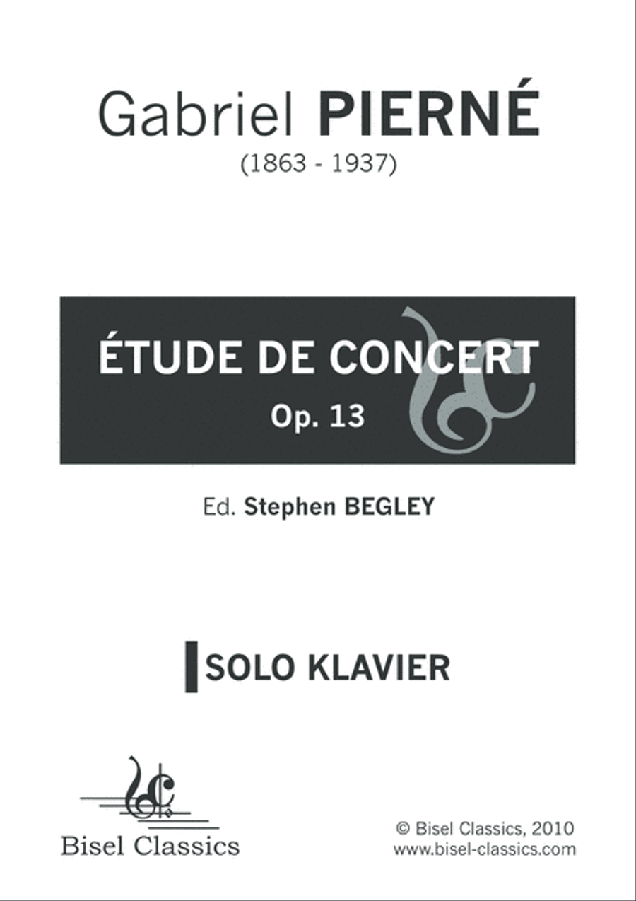 Etude de Concert, Op. 13 Etude de Concert, Op. 13 Piano Method scores gallery preview page 3