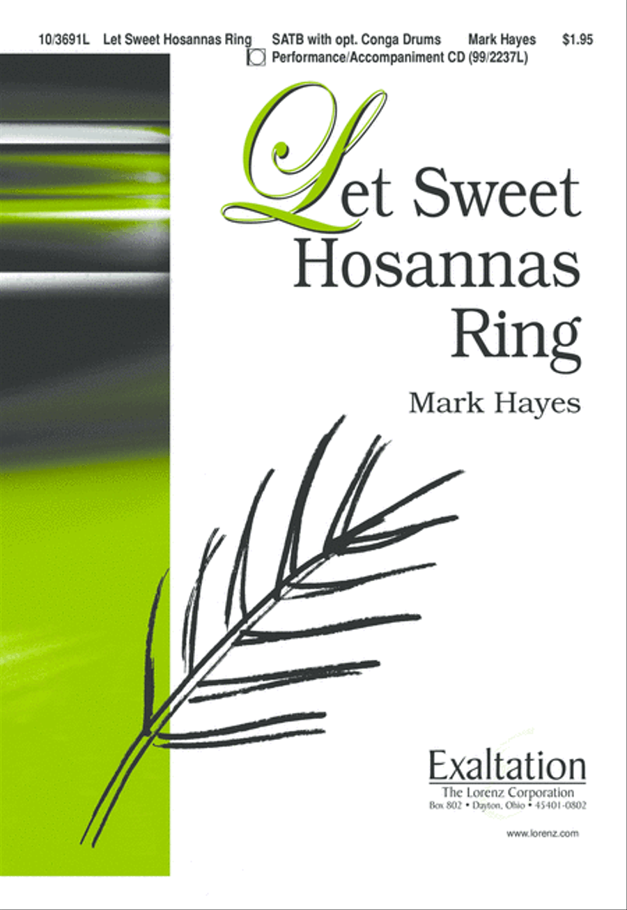 Let Sweet Hosannas Ring Let Sweet Hosannas Ring 4-Part scores gallery preview page 2