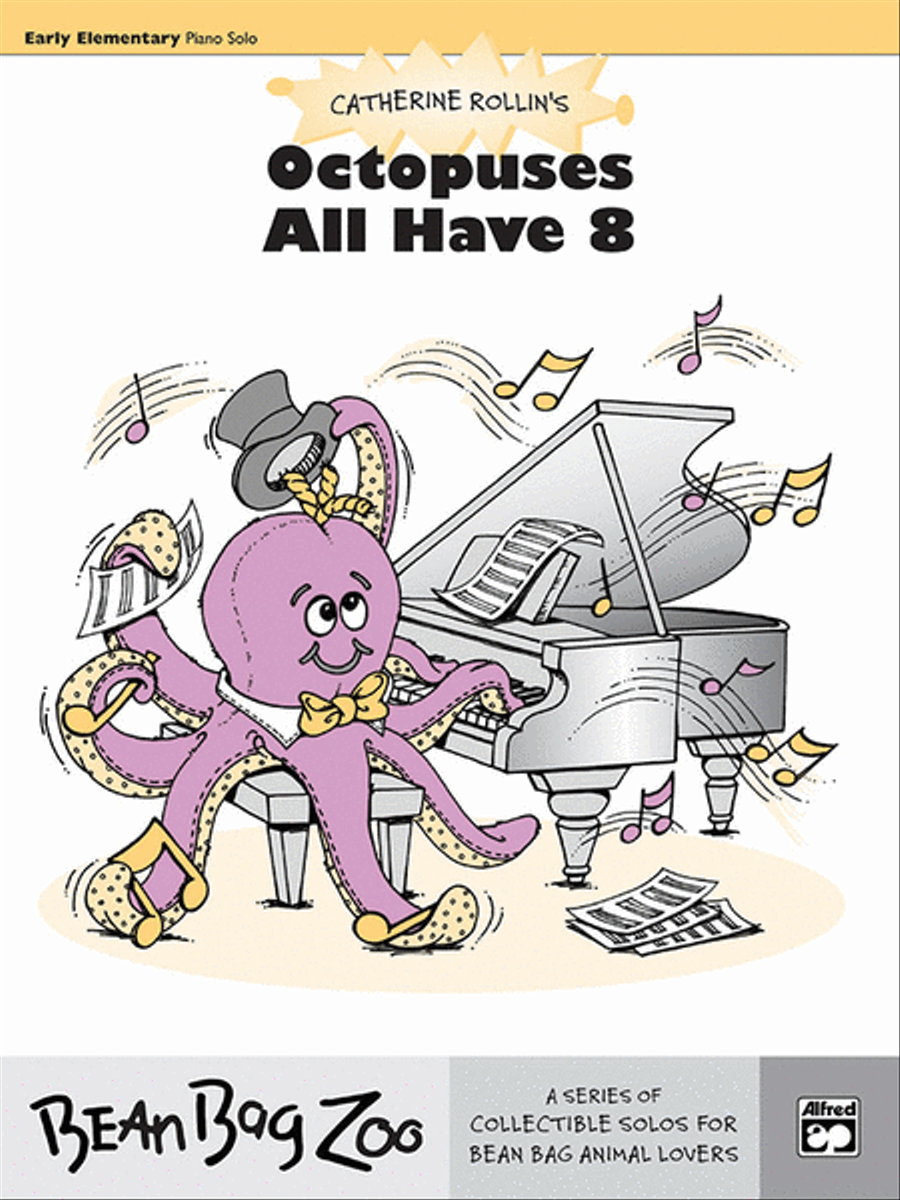 Octopuses All Have 8 Easy Piano scores gallery preview page 1