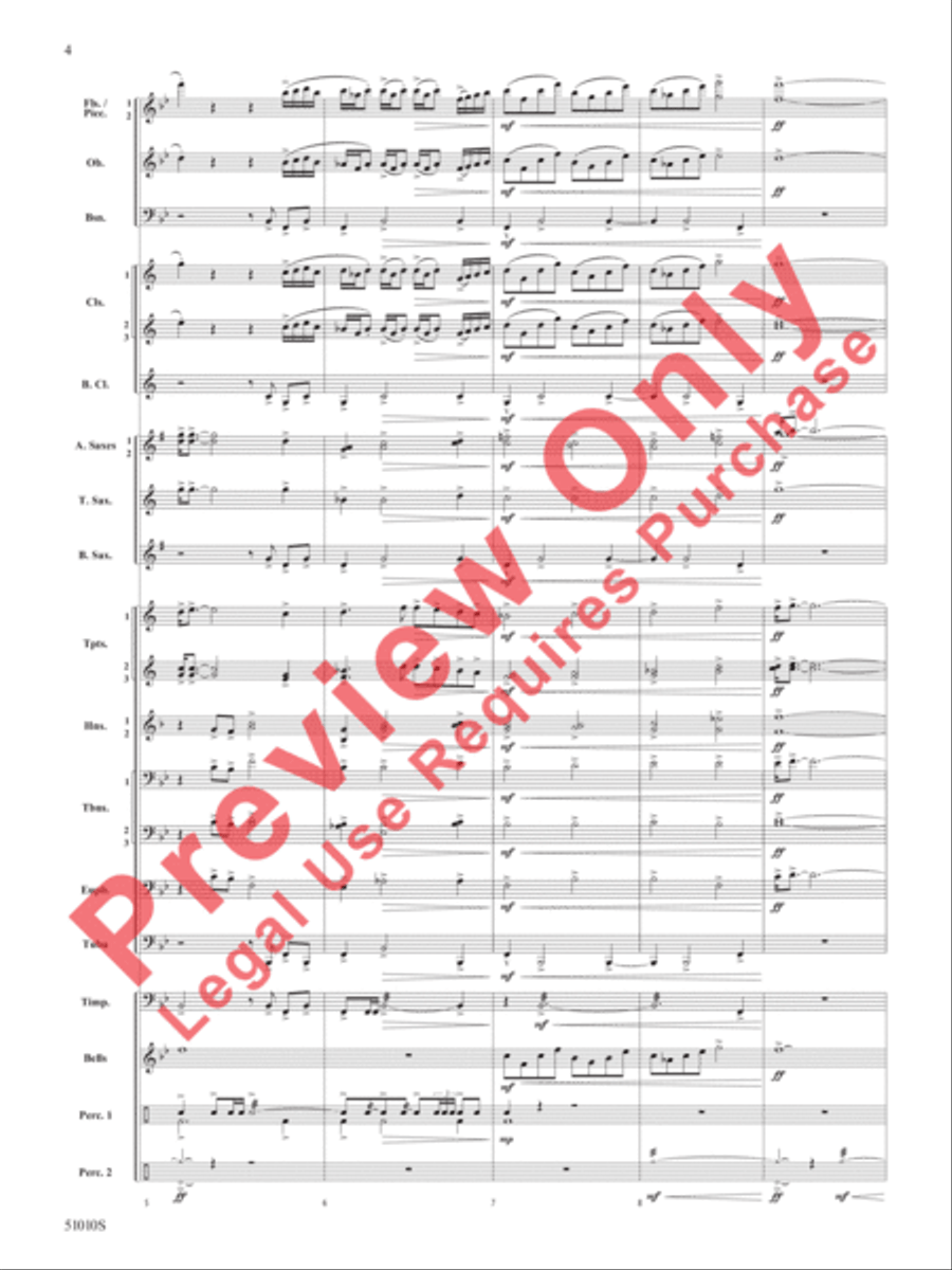 Sentinel Sentinel Concert Band scores gallery preview page 5