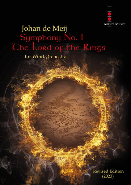 Symphony No. 1: The Lord of the Rings – Revised Edition 2023 by Johan De Meij Concert Band - Sheet Music
