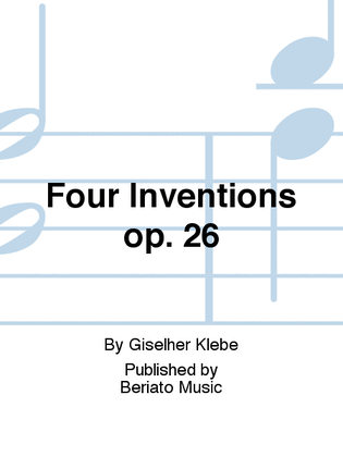 Four Inventions op. 26