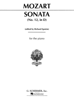 Book cover for Sonata No. 12 in D Major K311
