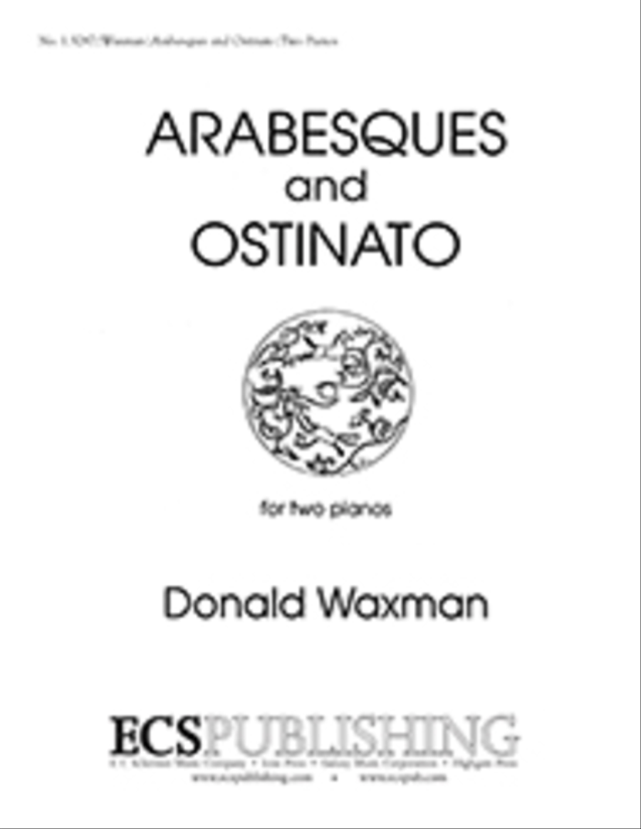 Arabesques & Ostinato Piano Duet scores gallery preview page 1