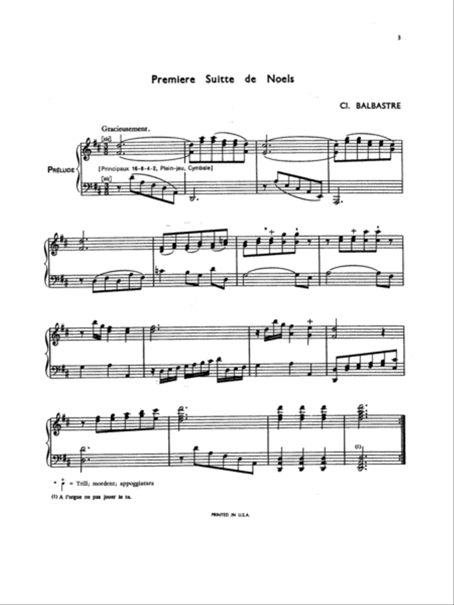 Noels, Volume 1 Organ scores gallery preview page 4
