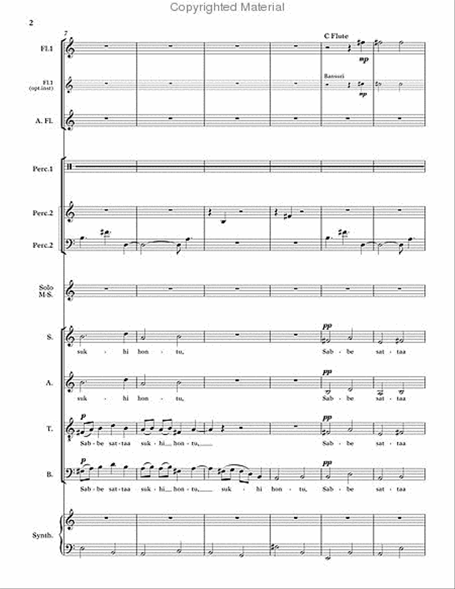 Sacred Songs & Interludes 4-Part scores gallery preview page 3