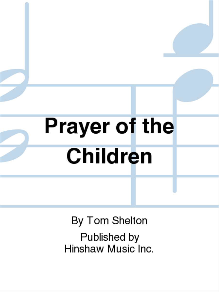 Prayer Of The Children Choir scores gallery preview page 1