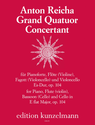 Book cover for Grand Quatuor concertant