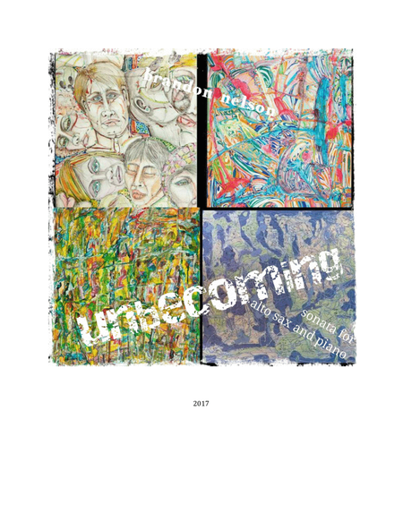 Unbecoming (for alto sax and piano) image number null