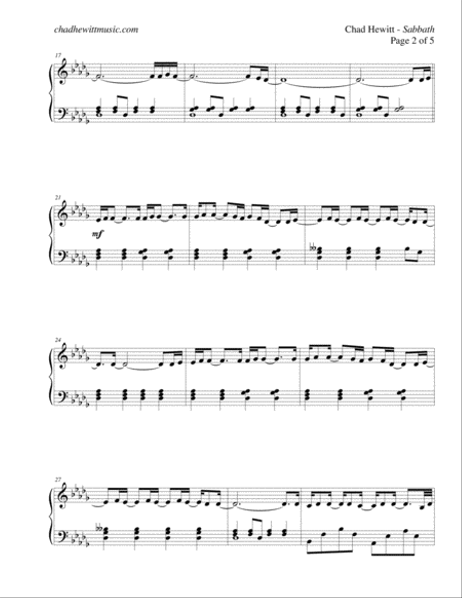 Sabbath Piano Method scores gallery preview page 2