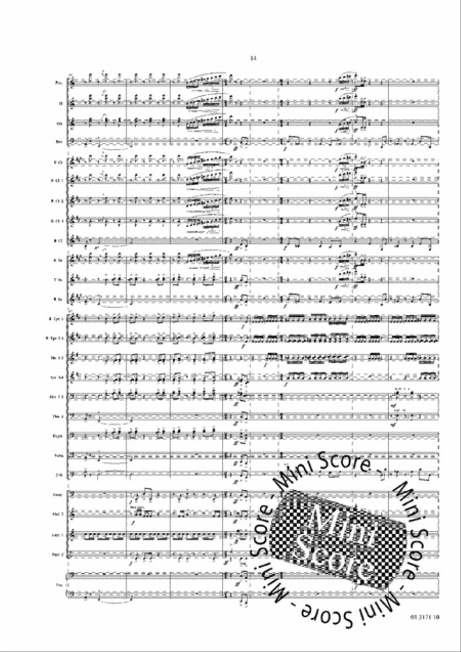 The Bermuda Triangle Concert Band scores gallery preview page 54