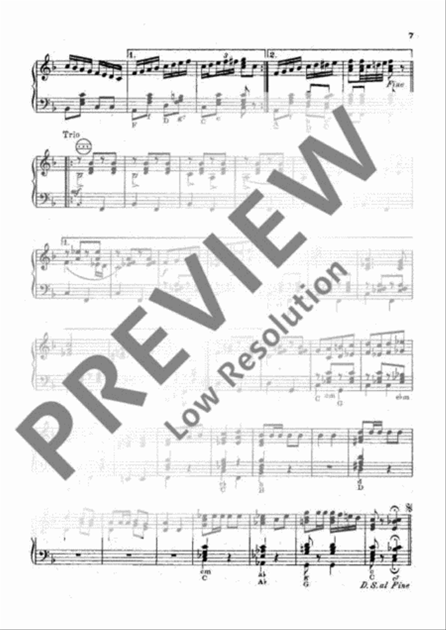 Musik für Akkordeon Accordion scores gallery preview page 8