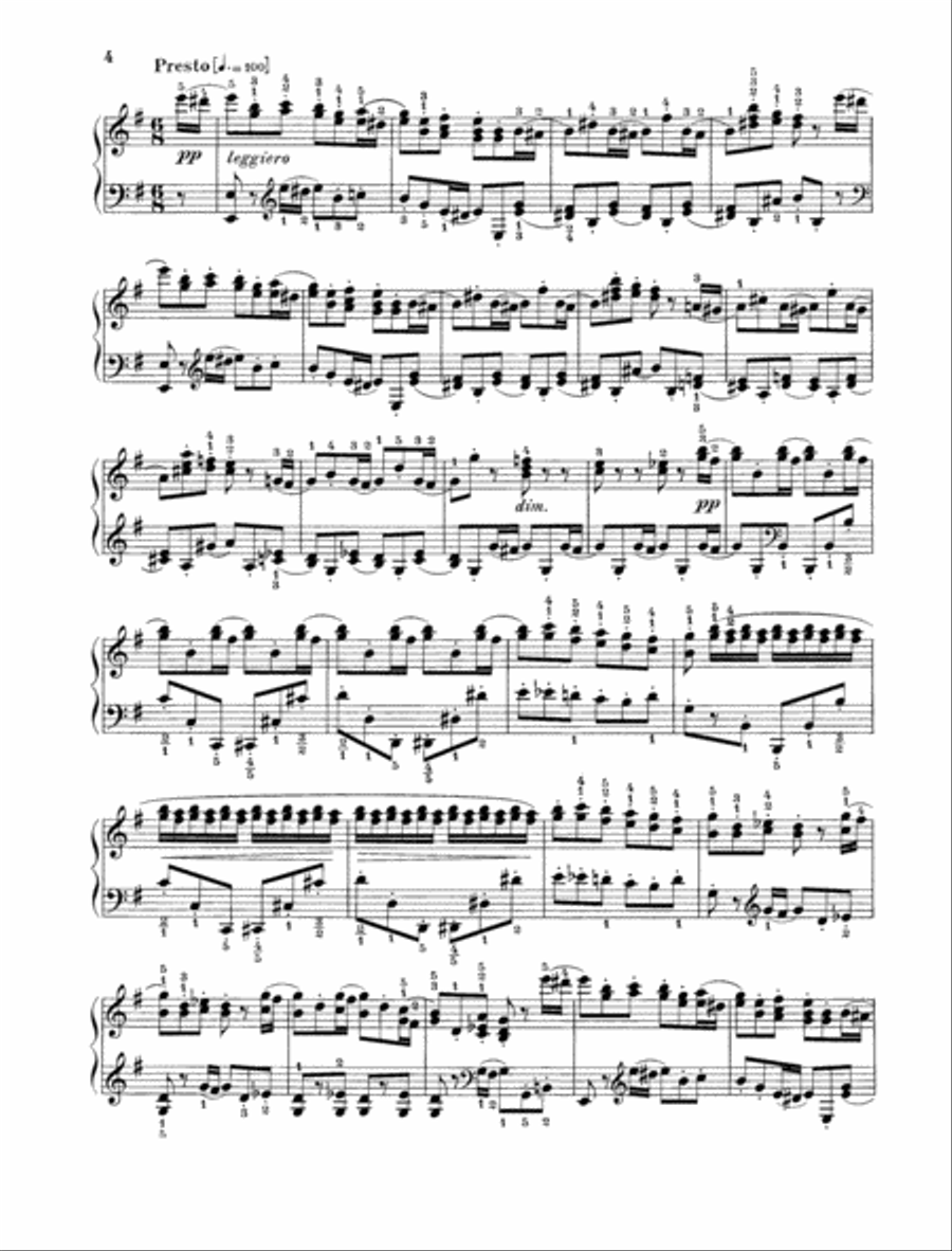 Rondo capriccioso, Op. 14 Piano Solo scores gallery preview page 3