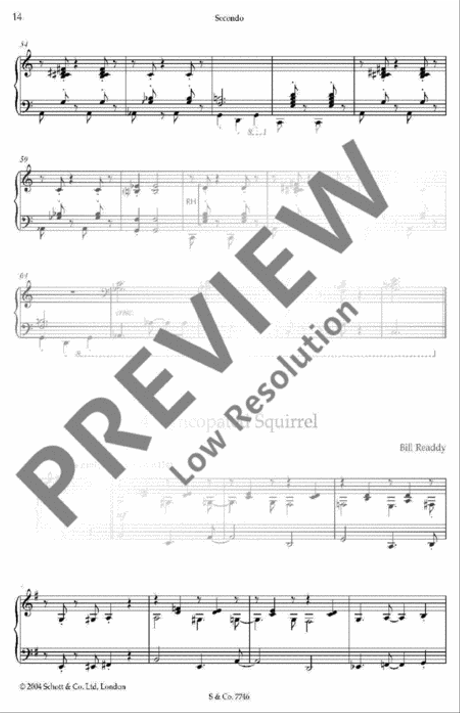 Easy Jazzy Piano Duets Piano Duet scores gallery preview page 10