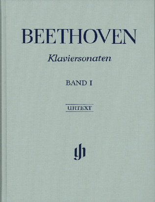 Book cover for Piano Sonatas – Volume I