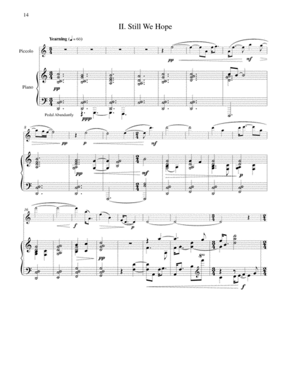 Concerto for Piccolo and Orchestra (Piano Reduction)
