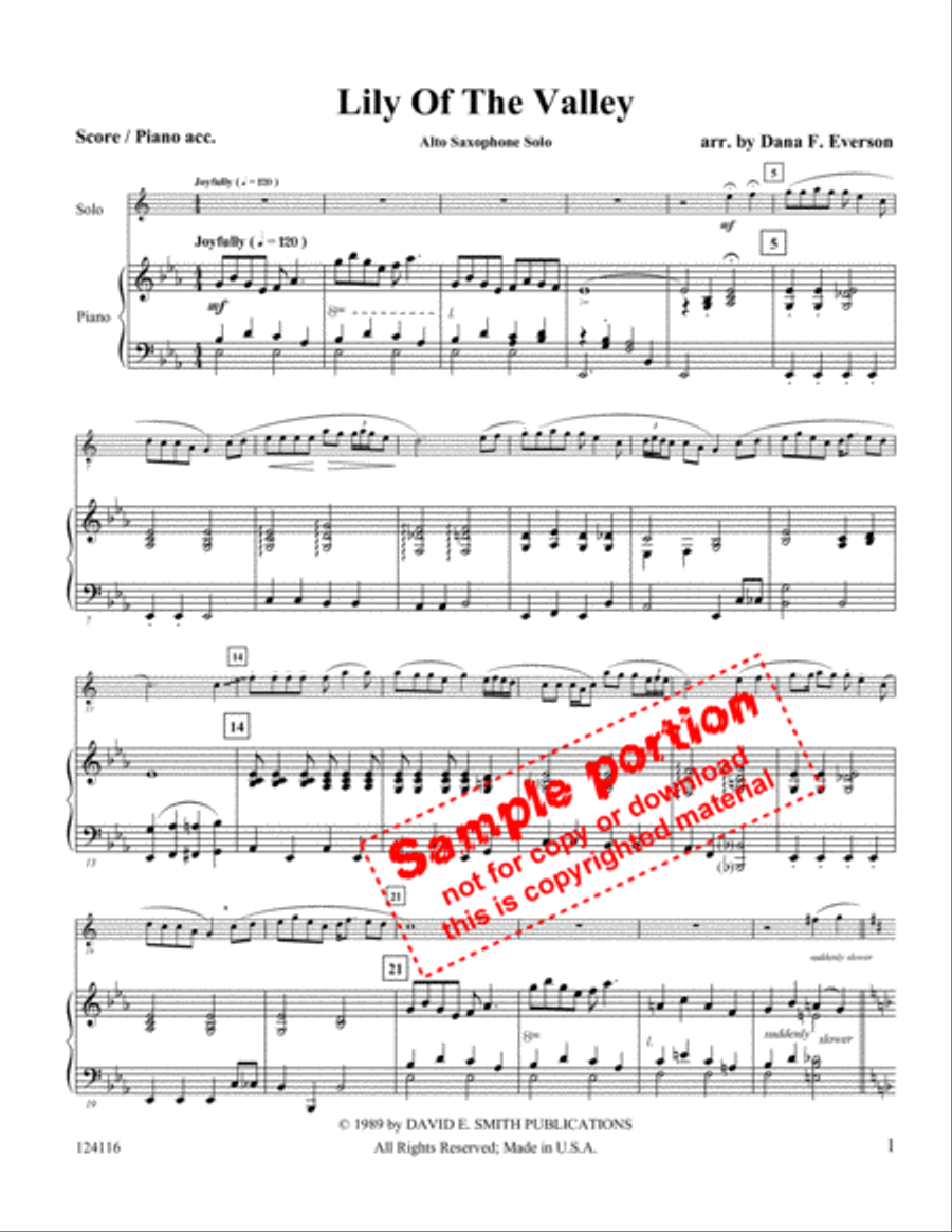 Lily of the Valley Flute scores gallery preview page 2
