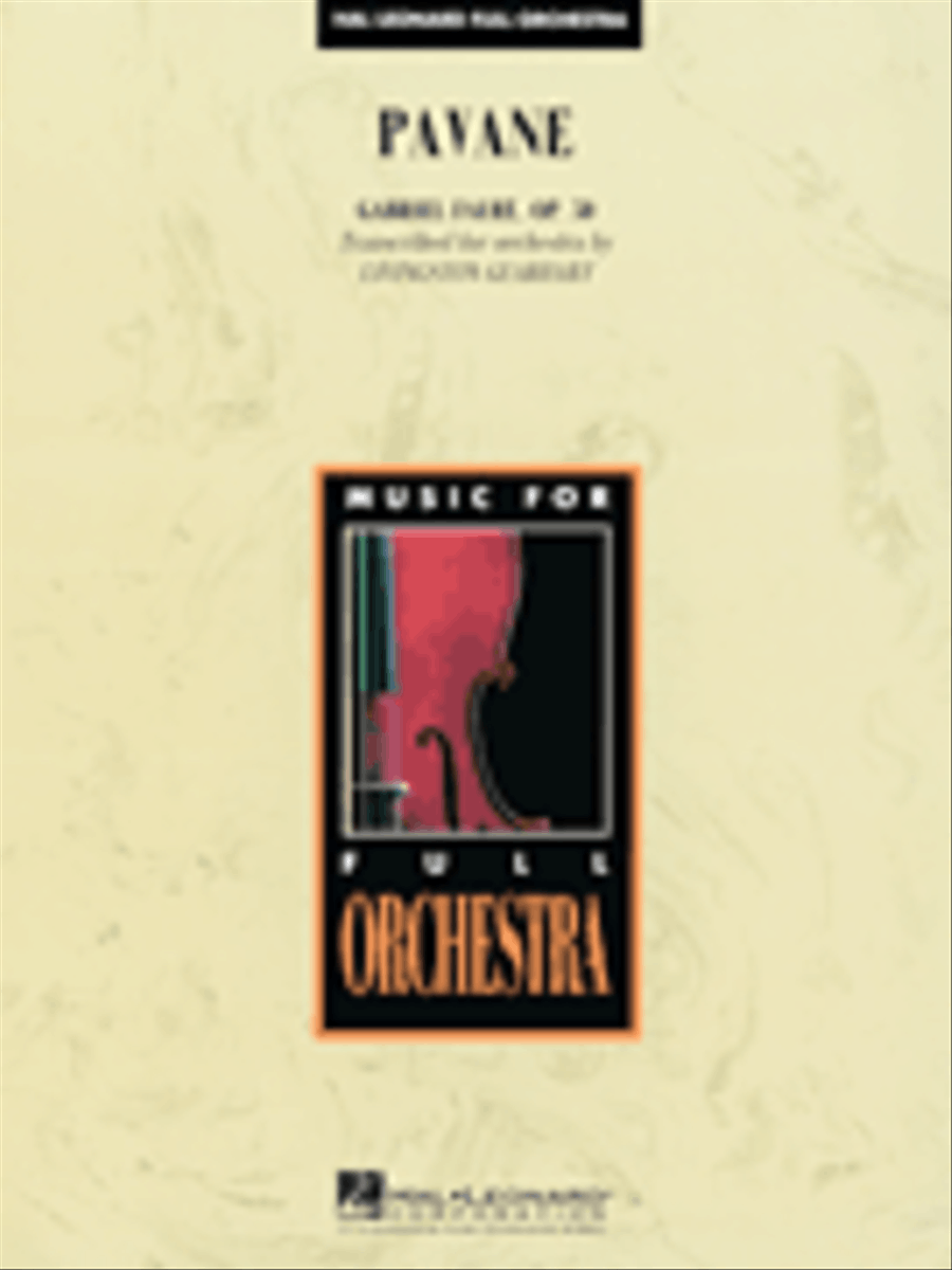 Pavane, Opus 50 Full Orchestra scores gallery preview page 1