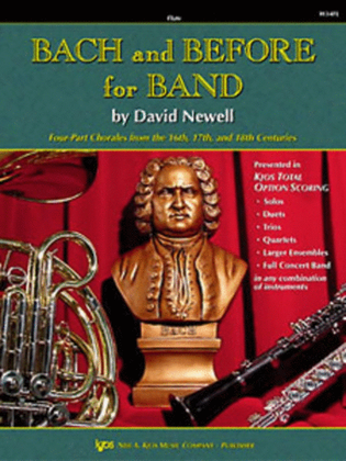Bach And Before For Band Fl