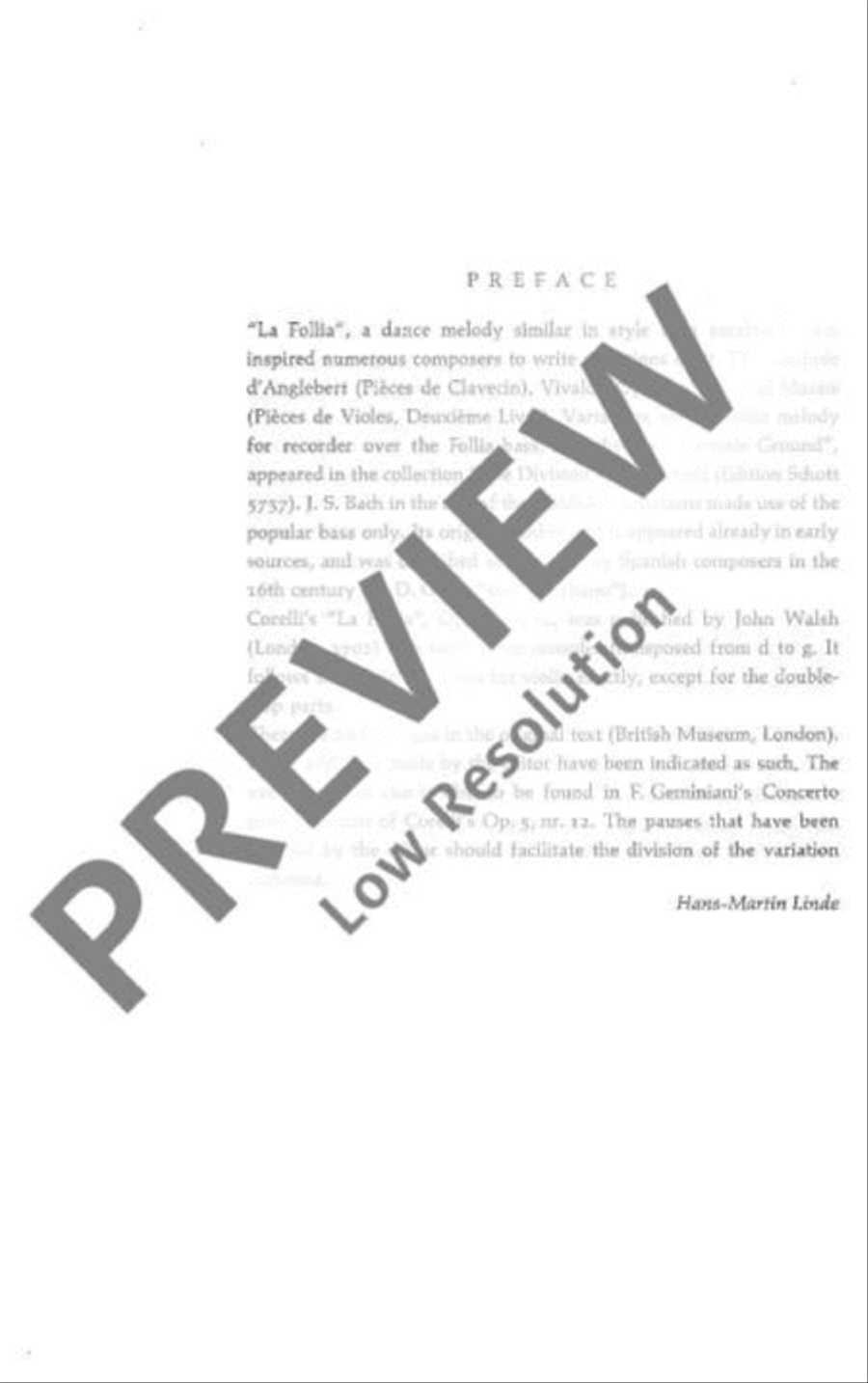 La Follia Alto Recorder scores gallery preview page 5