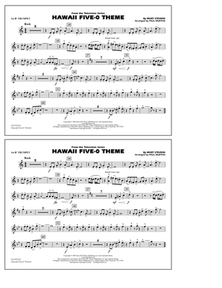 Book cover for Hawaii Five-O Theme - 1st Bb Trumpet