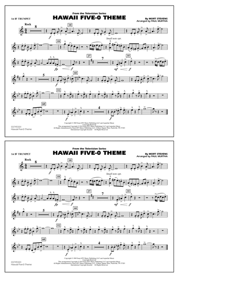 Hawaii Five-O Theme - 1st Bb Trumpet