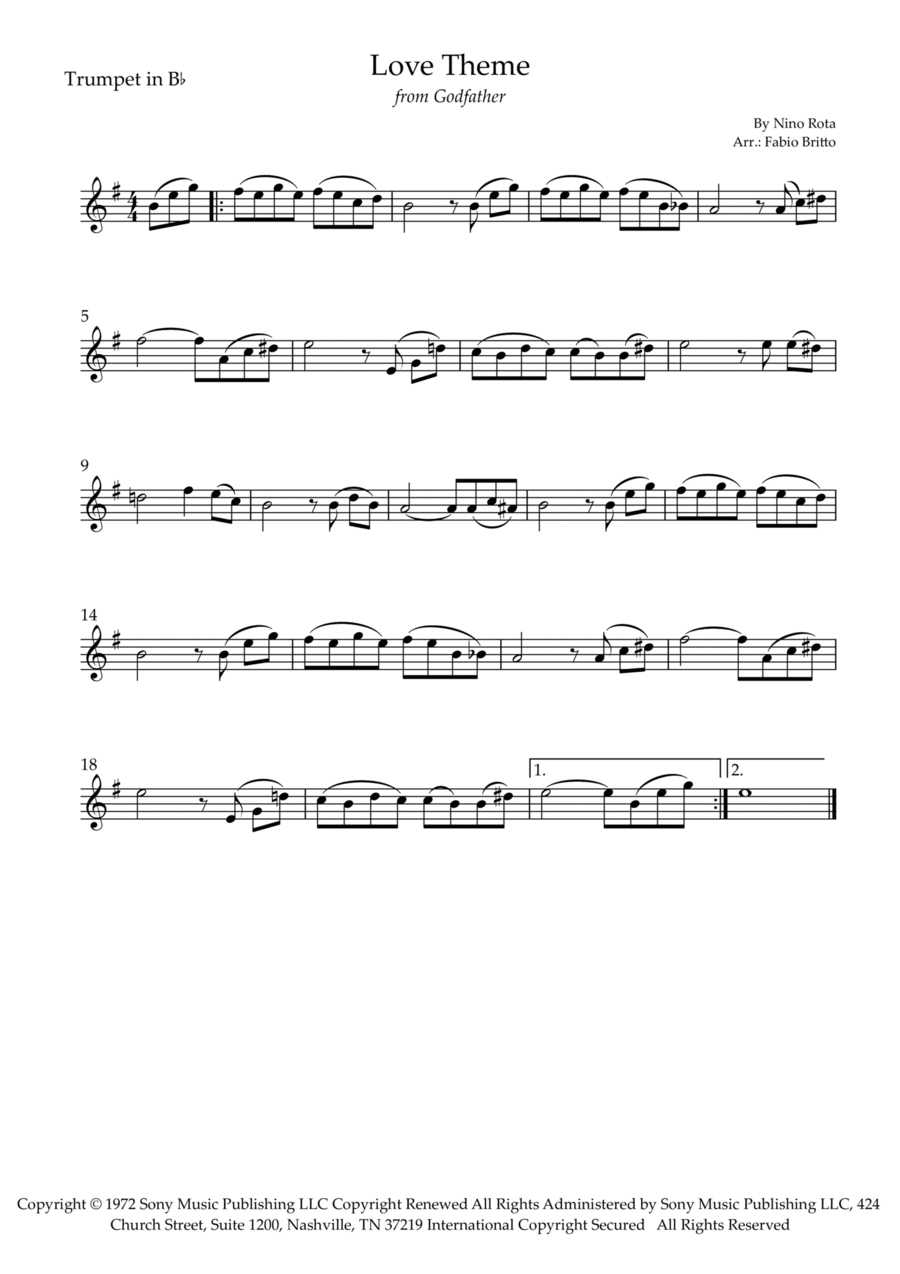 The Godfather love Theme