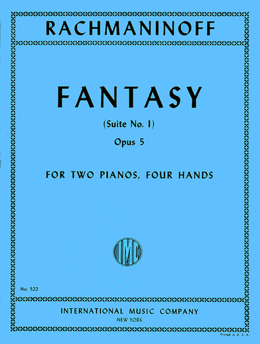 Fantasy (Suite No. 1), Opus 5