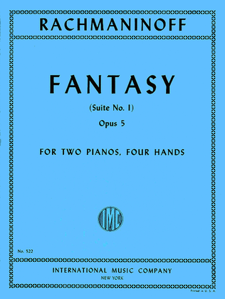 Book cover for Fantasy (Suite No. 1), Opus 5