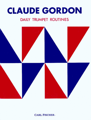 Book cover for Daily Trumpet Routines