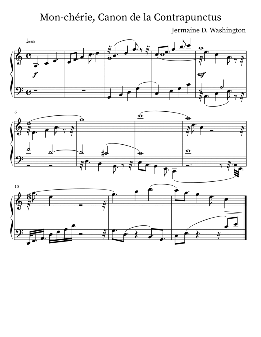MH V Easy Piano scores gallery preview page 1