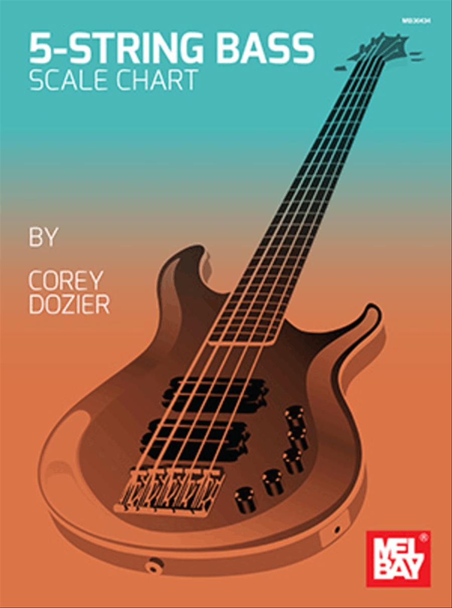5-String Bass Scale Chart Double Bass scores gallery preview page 1