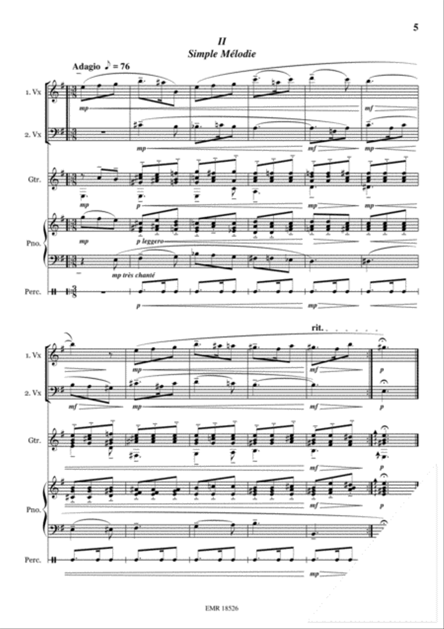 En Famille Piano scores gallery preview page 5