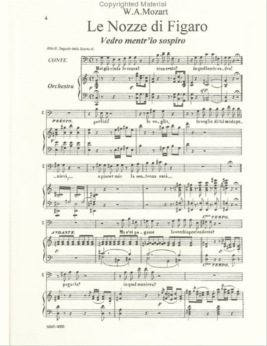 Bass-Baritone Arias with Orchestra - Volume 1 Voice Solo scores gallery preview page 2