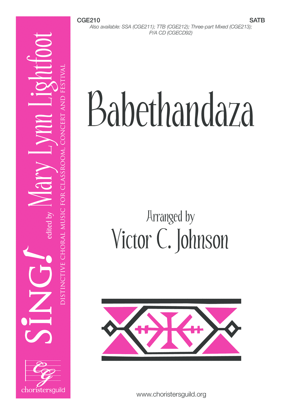 Babethandaza SATB 4-Part scores gallery preview page 1