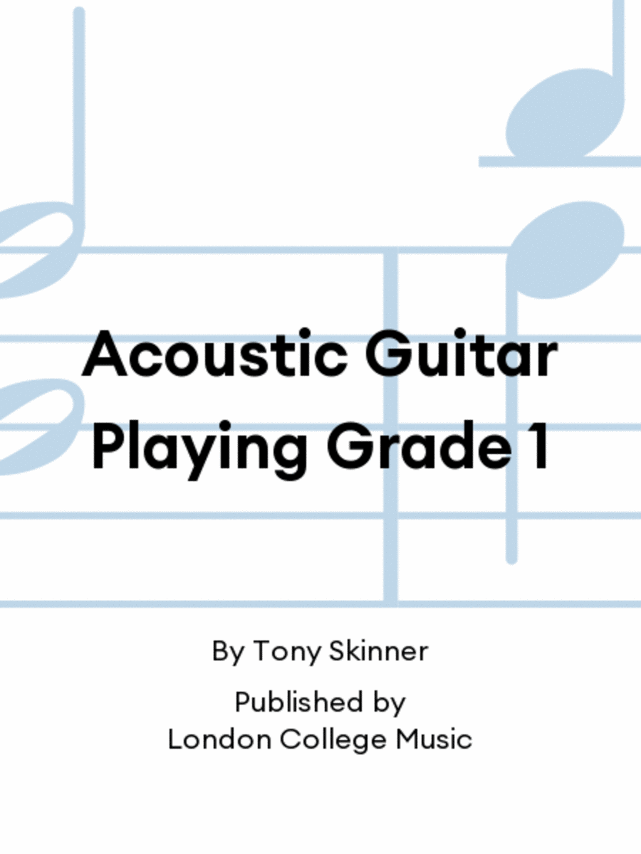 Acoustic Guitar Playing Grade 1 CD scores gallery preview page 1