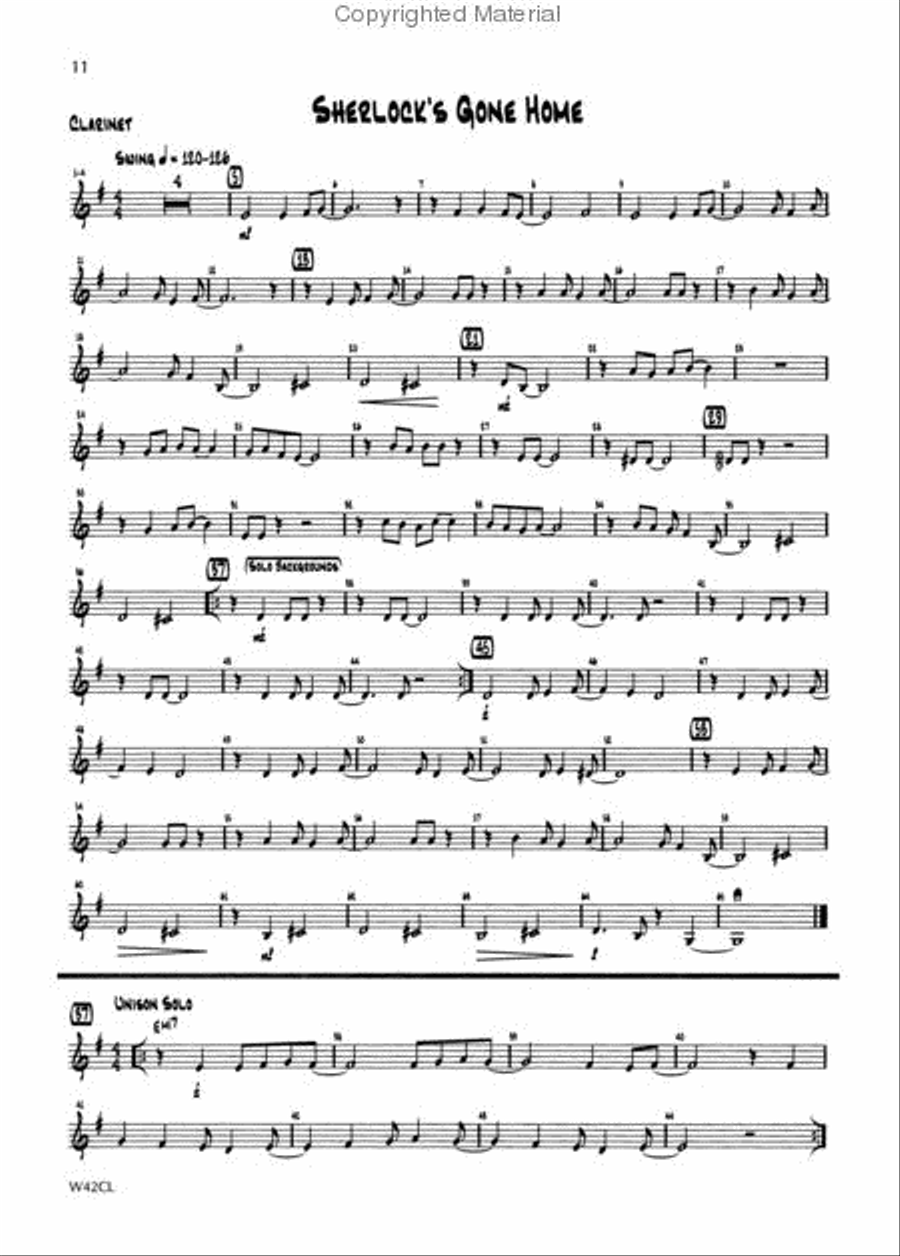 Standard of Excellence First Jazz Performance-Flute/Oboe Concert Band scores gallery preview page 4
