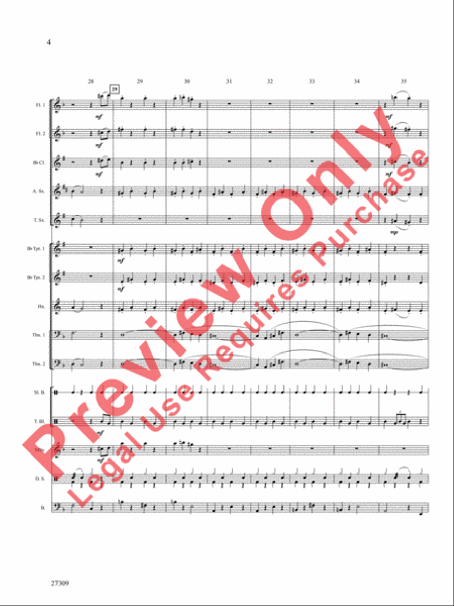 Sleigh Ride Choir scores gallery preview page 5