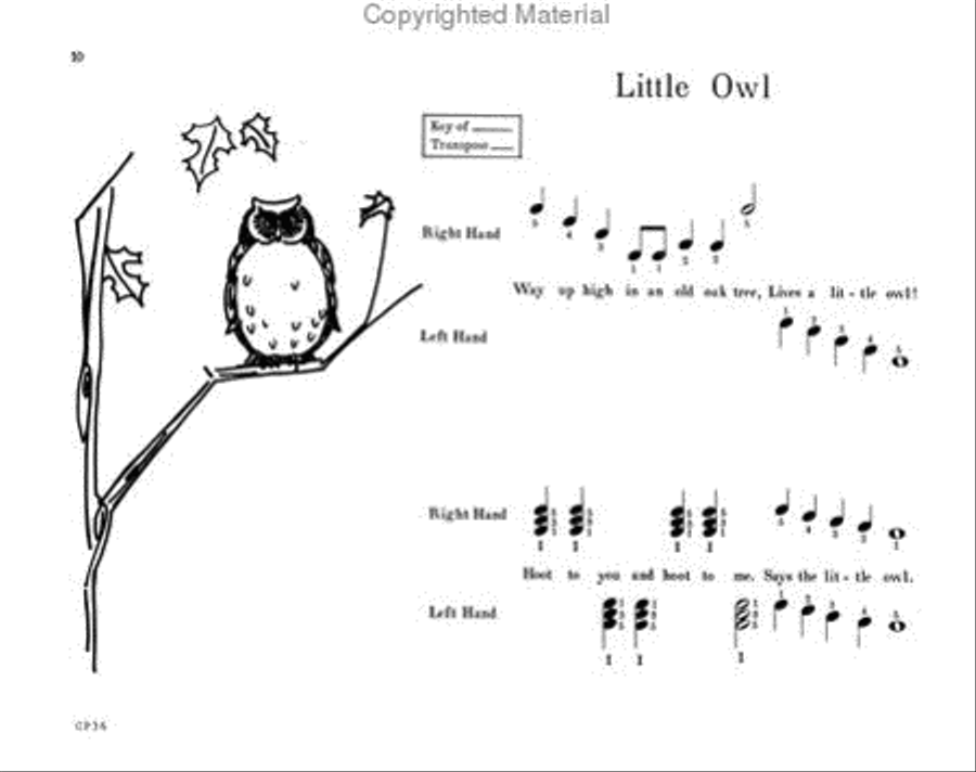 Pre-Reading Solos Piano Method scores gallery preview page 4